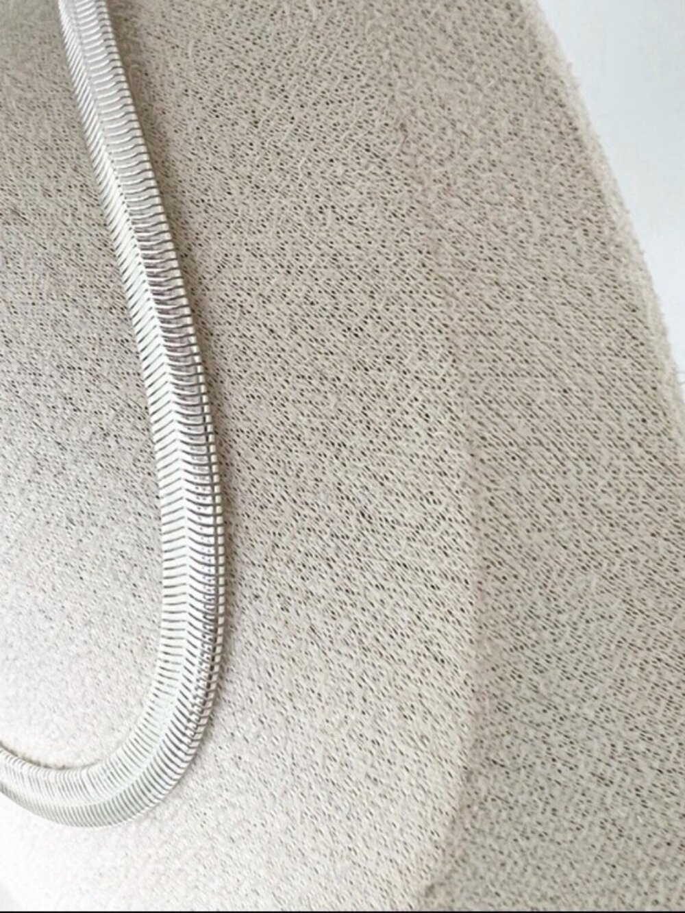 925 sterling solid silver 6MM Wide snake chain necklace Men Women 18 inch - Picture 3 of 8